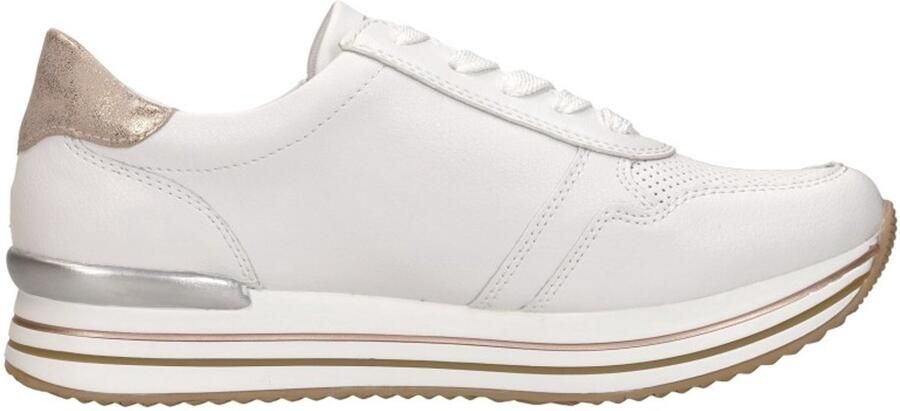 Remonte Plateausneakers vrijetijdsschoen lage schoen veterschoen met zijrits - Foto 8