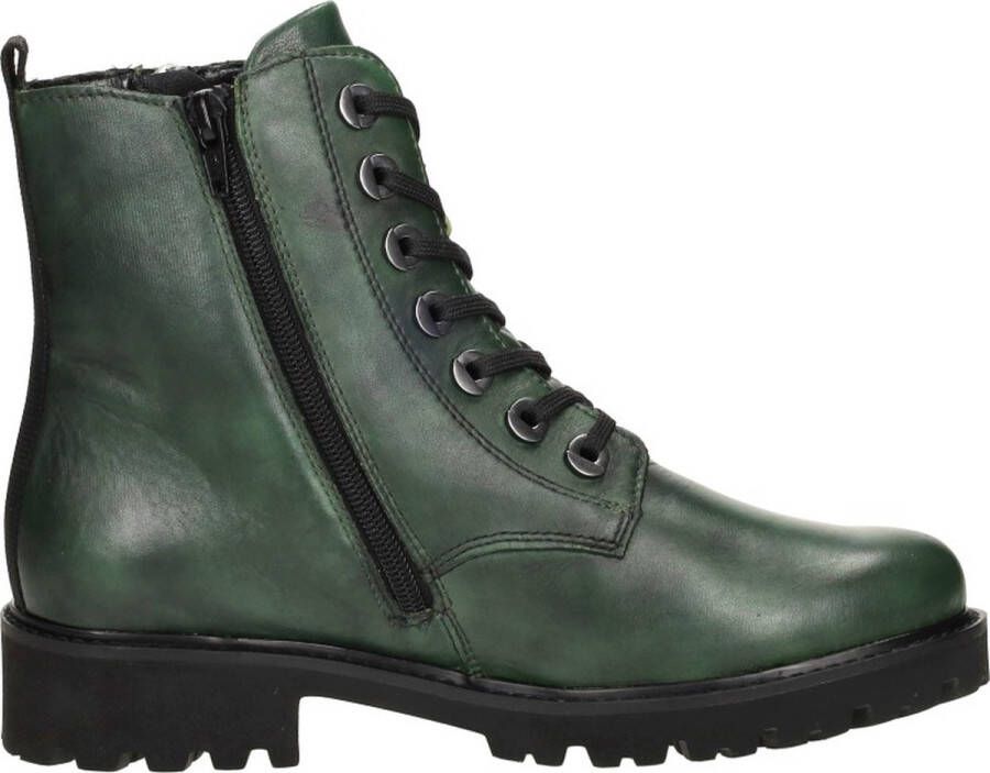 Remonte Veterlaarsjes blokhak laarsjes veterschoenen flats in used look