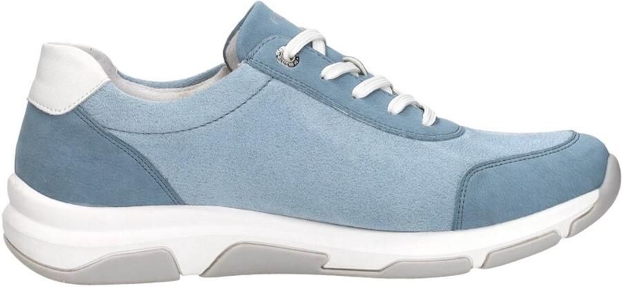 Remonte D1S04-10 Sneakers Blauw Leer en Suede Dames Blauw - Foto 4
