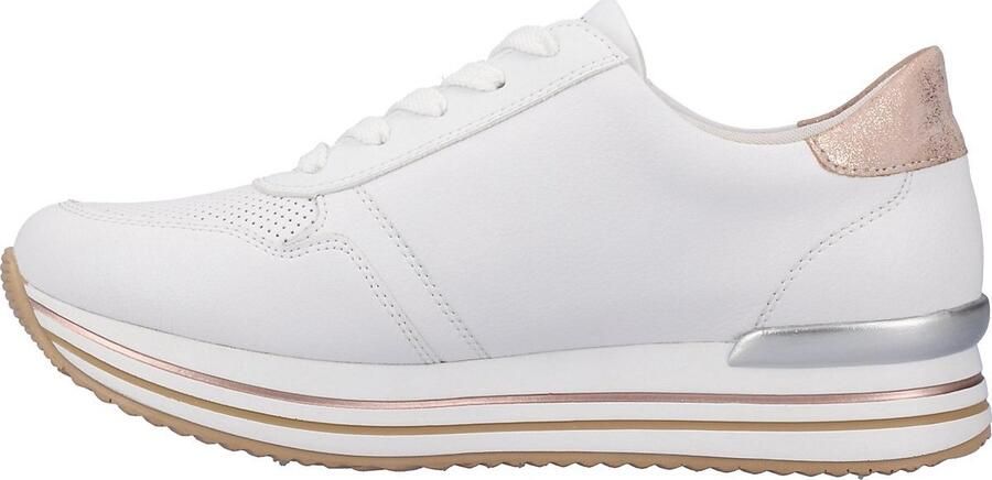 Remonte Plateausneakers ELLE-Collection met modieuze contrastafwerking vrijetijdsschoen halfhoge schoen veterschoen - Foto 11