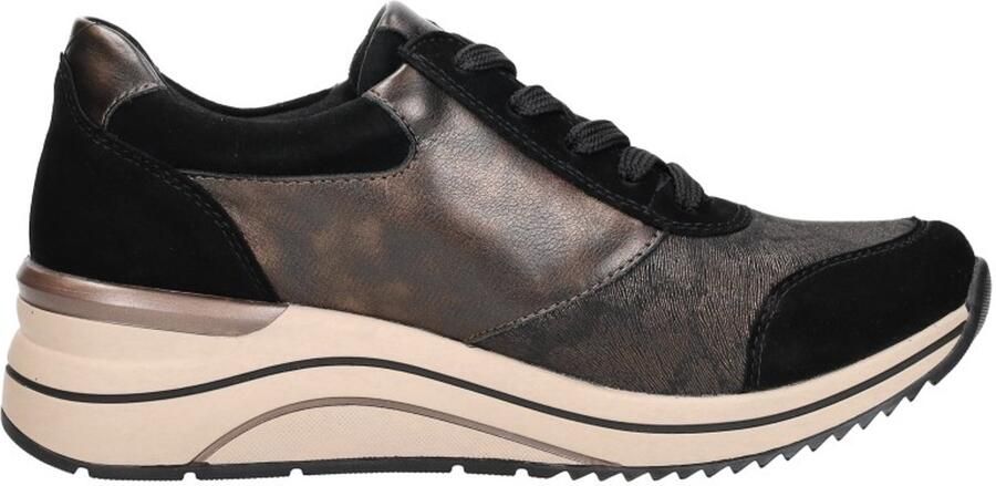 Remonte Veterschoenen Laag Veterschoenen Laag zwart
