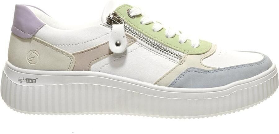 Remonte Witte Multikleuren Damessneaker