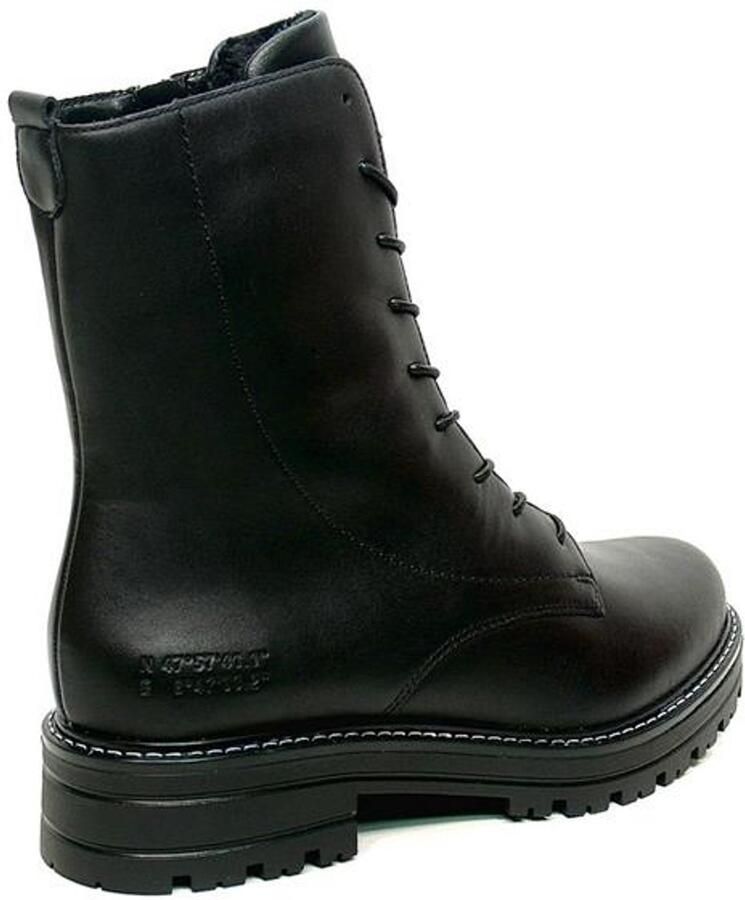 Remonte Veterlaarsjes blokhak veterschoenen chunky boots met contrast-raamstiksels