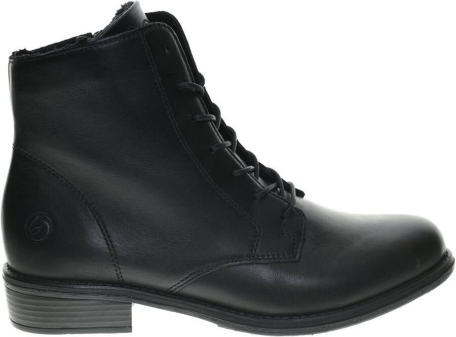 Remonte Zwarte Enkellaarzen Elegant Rieker