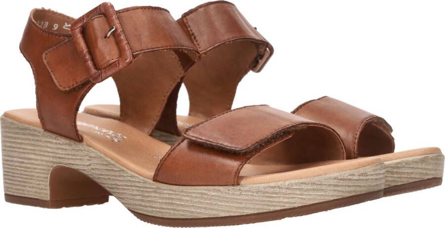 Remonte Sandalen Hak Sandalen Hak cognac