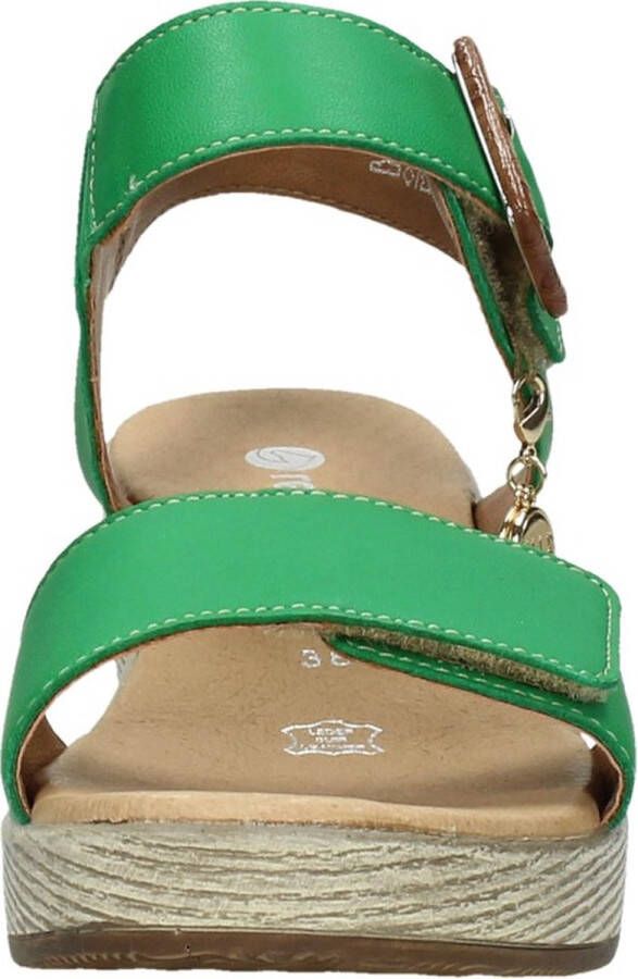Remonte Sandalen Hak Sandalen Hak groen