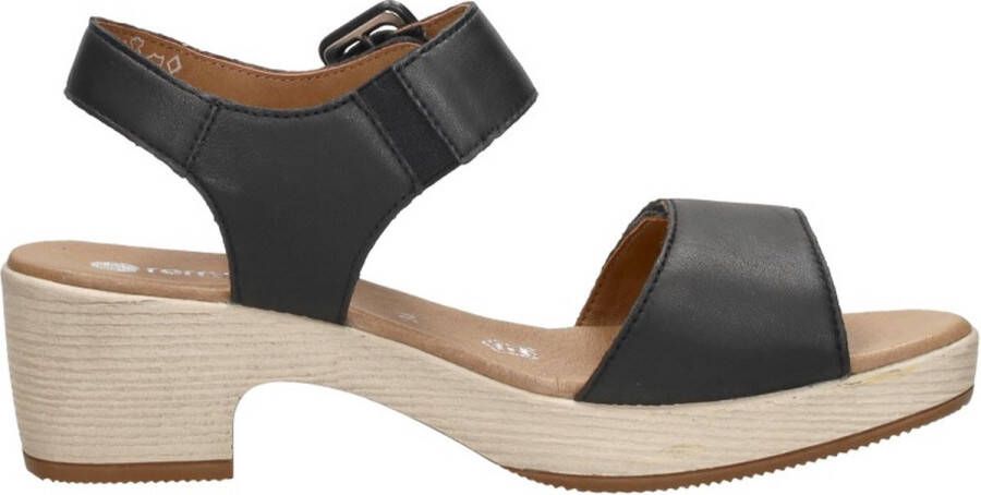 Remonte Sandalen Hak Sandalen Hak Zwart