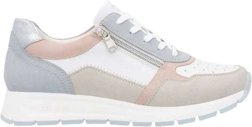 Remonte Sneakers met sleehak vrijetijdsschoen lage schoen veterschoen met gepolsterde schacht