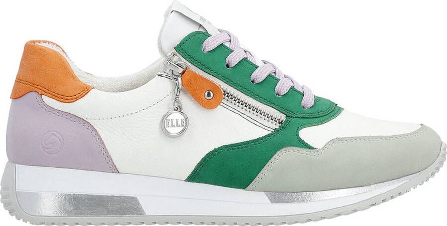 Remonte Kleurrijke Sneaker voor Dames met Zachte Voering Multicolor Dames