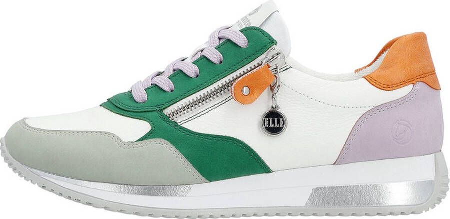 Remonte Kleurrijke Sneaker voor Dames met Zachte Voering Multicolor Dames