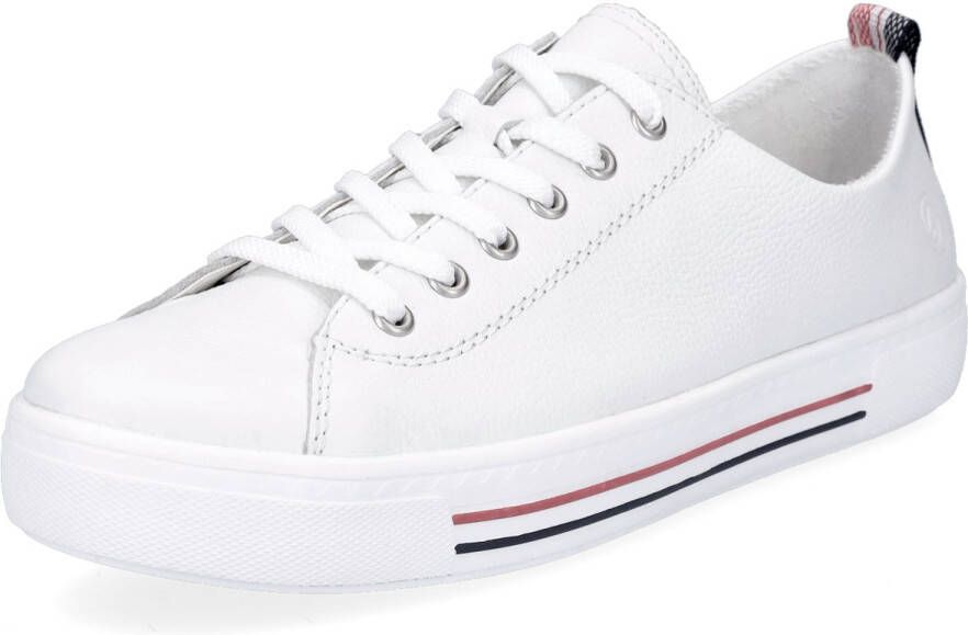 Remonte Plateausneakers met uitneembare inzet vrijetijdsschoen lage schoen veterschoen