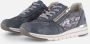 Remonte Blauwe Sneaker met Metallic Accenten Blue Heren - Thumbnail 1