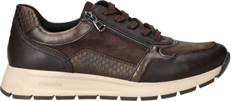 Remonte Sneakers Laag Sneakers Laag Donkerbruin