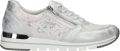 Remonte Zilveren Metallic Sneakers voor Dames Gray - Wit