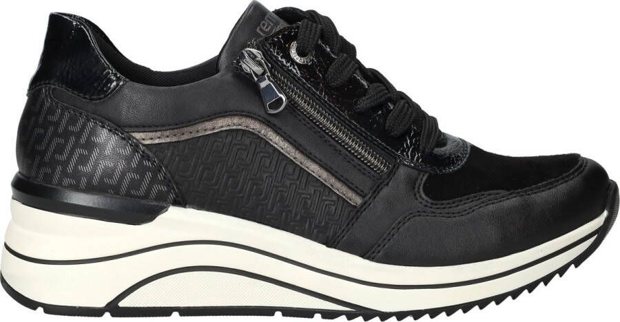 Remonte Sneakers Dames Zwart