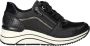 Remonte Sneakers Dames Zwart - Thumbnail 1