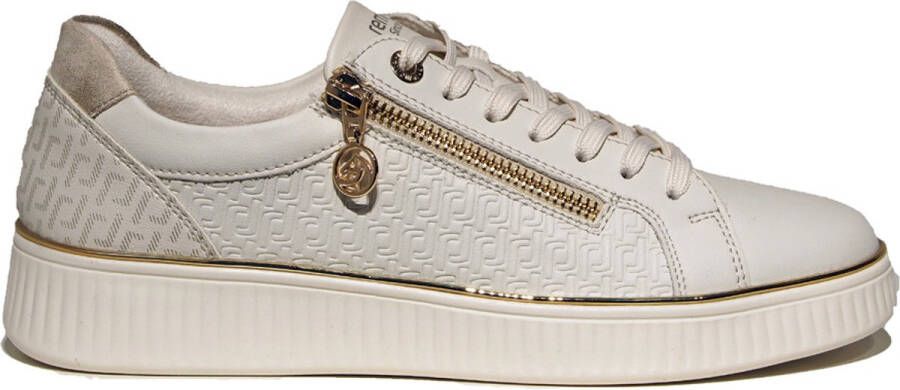Remonte Plateausneakers vrijetijdsschoen lage schoen veterschoen met zijrits