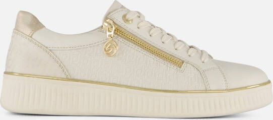 Remonte Plateausneakers vrijetijdsschoen lage schoen veterschoen met zijrits