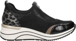 Remonte Slip-on sneakers Elisabeth Hurley-Collection wedge sneaker slipper instapschoen vrijetijdsschoen vegan