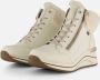 Remonte Winterlaarsjes sleehak veterschoenen met waterafstotende tex-membraan - Thumbnail 1