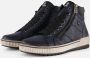Remonte Veterboots blauw Synthetisch - Thumbnail 1