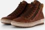 Remonte Veterlaarsjes blokhak laarsjes veterschoenen flats in used look - Thumbnail 2