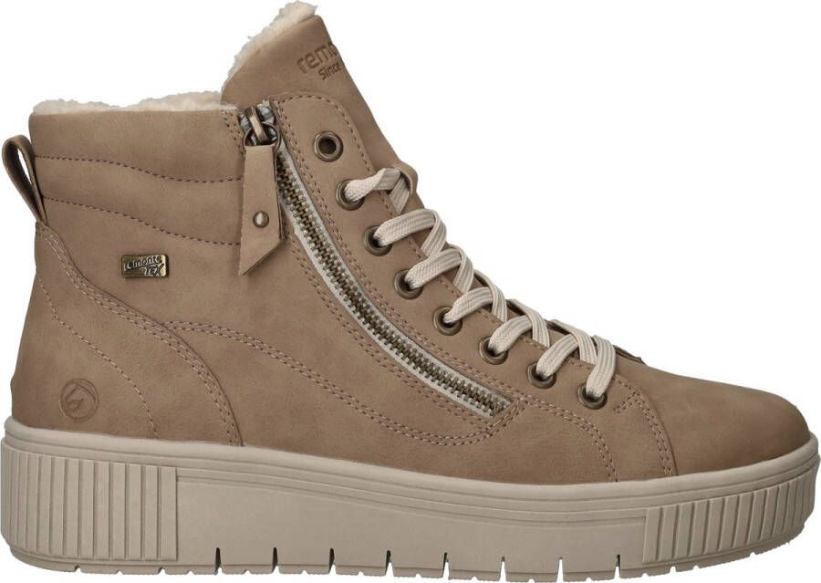 Remonte Veterboots Dames Beige