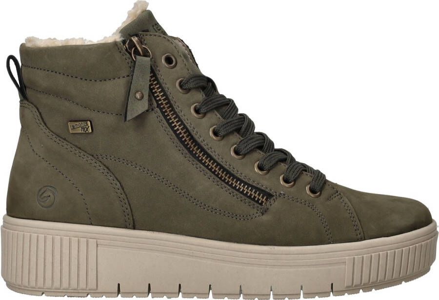 Remonte Veterboots Dames Groen