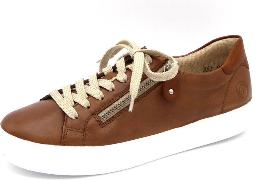 Remonte Plateausneakers met soft-foam binnenzool vrijetijdsschoen lage schoen veterschoen