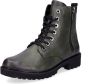 Remonte Veterlaarsjes blokhak laarsjes veterschoenen flats in used look - Thumbnail 3