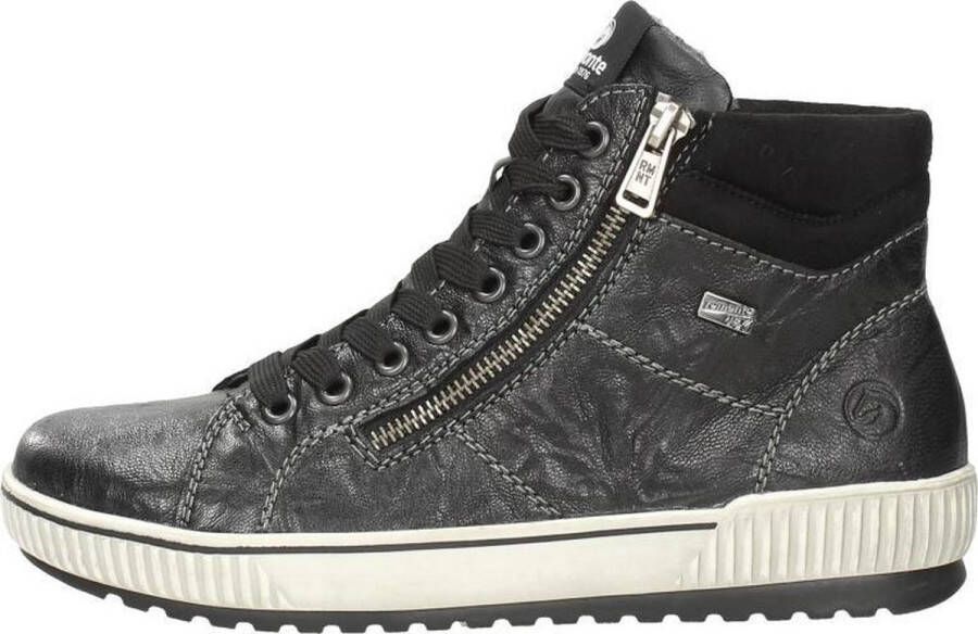 Remonte Veterschoenen platform lace-up ankle boots in crash look