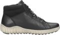 Remonte Veterschoenen platform lace-up ankle boots in crash look - Zwart