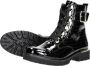 Remonte Veterschoenen Hoog Veterschoenen Hoog zwart croco lak - Thumbnail 1