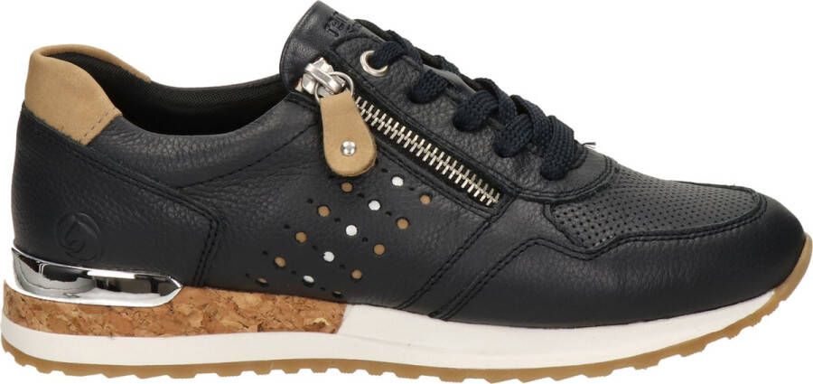Remonte Zachte Sneaker Blauwe Combinatie Stijlvol Comfort