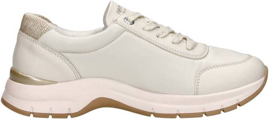 Remonte Beige Sneaker met Zachte Voering en Versterkte Ondersteuning Beige Heren
