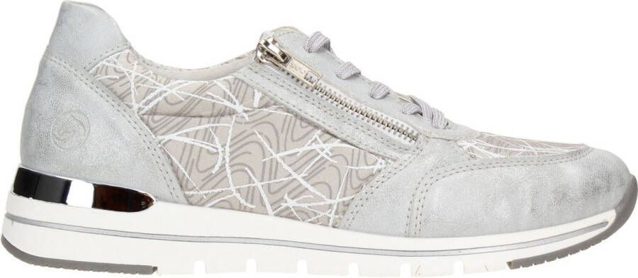 Remonte Dorndorf Remonte Sneaker Met Stretch Dames Grijs Zilver