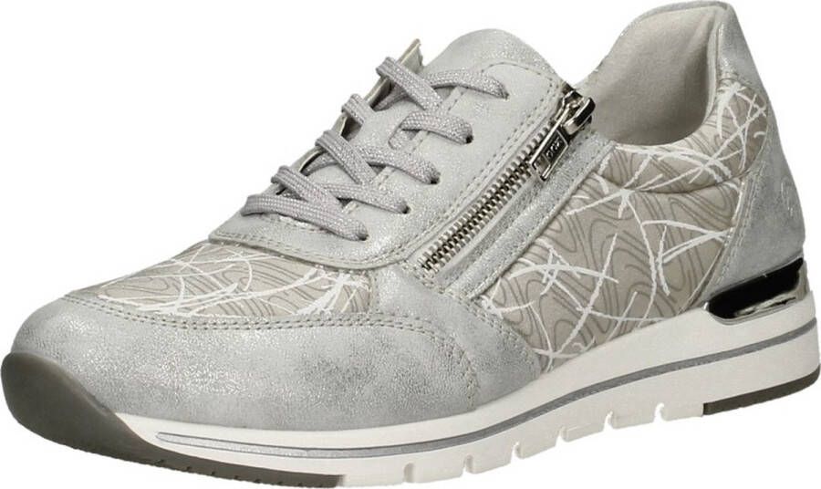 Remonte Dorndorf Remonte Sneaker Met Stretch Dames Grijs Zilver