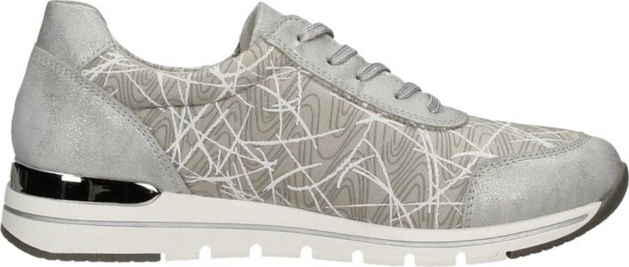 Remonte Dorndorf Remonte Sneaker Met Stretch Dames Grijs Zilver