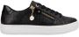 Remonte Stijlvolle Comfort Sneaker met Gouden Accenten Black Dames - Thumbnail 9