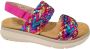 Remonte Zomerse Dames Sandalen Multi Metalli - Thumbnail 1