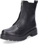 Remonte black casual closed booties Zwart Dames - Thumbnail 1