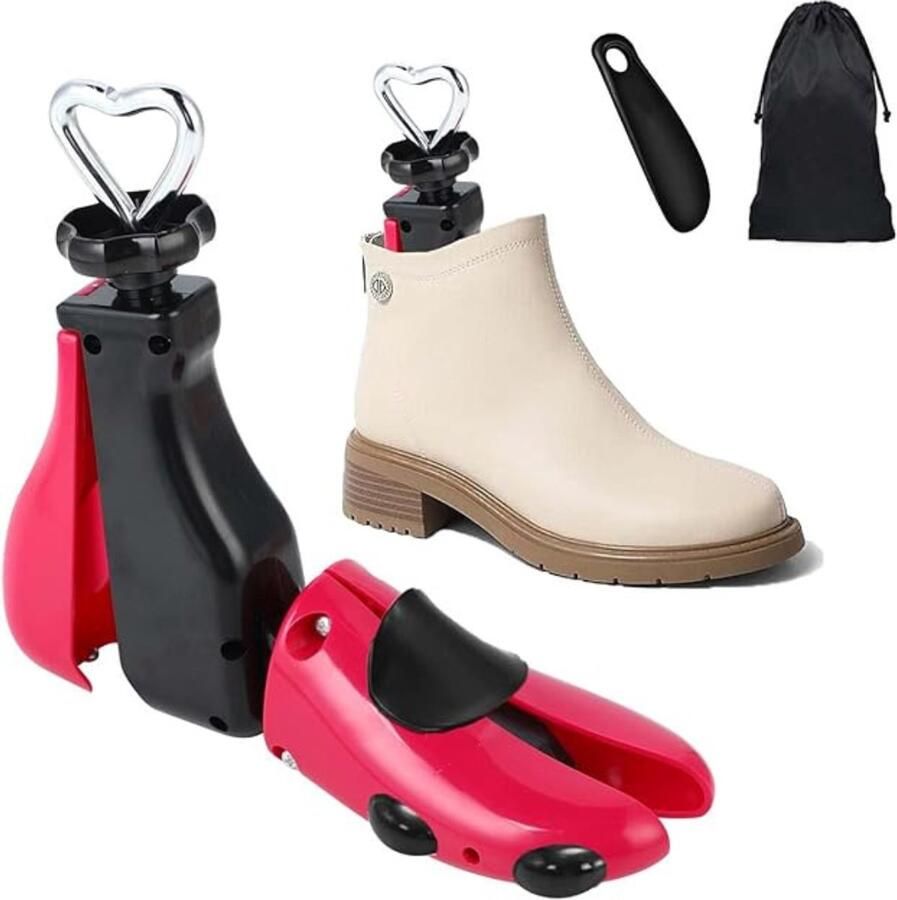 Ren Laarzenspanners Laarzen Spanners Thuiser Zwart en Roze x