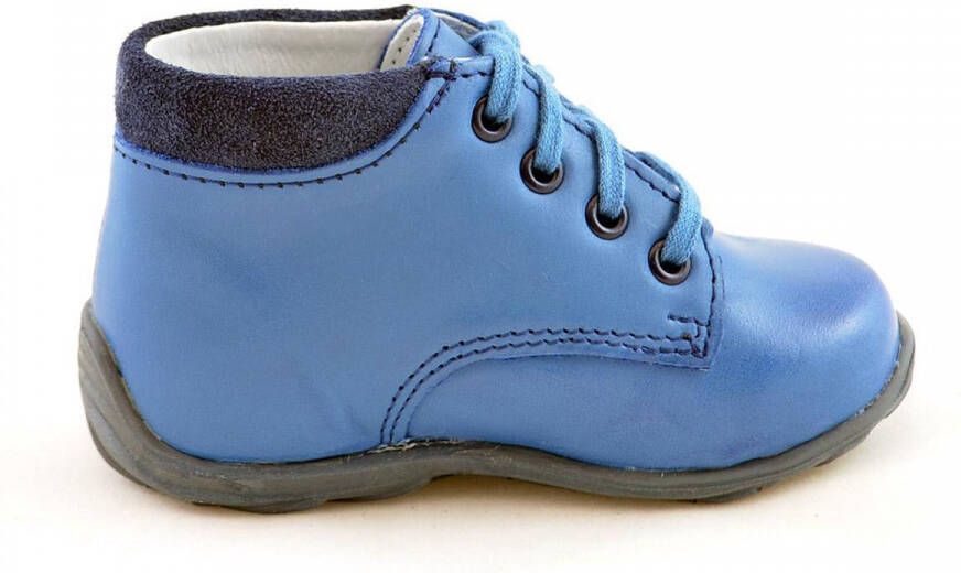 Renbut Blauwe -leren jongens schoenen