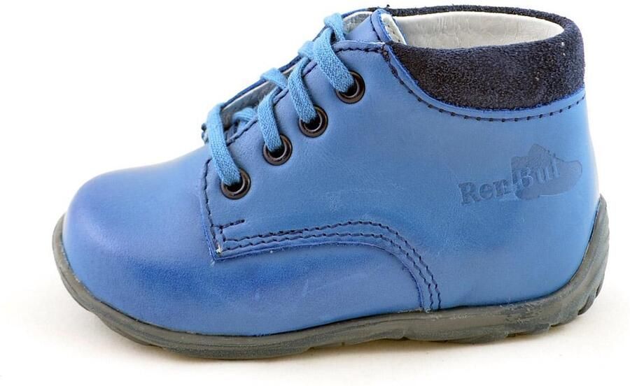Renbut Blauwe leren jongens schoenen - Foto 4