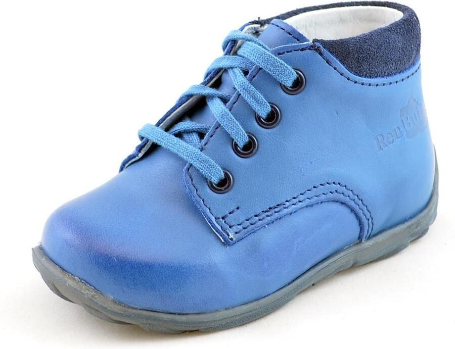 Renbut Blauwe leren jongens schoenen - Foto 3