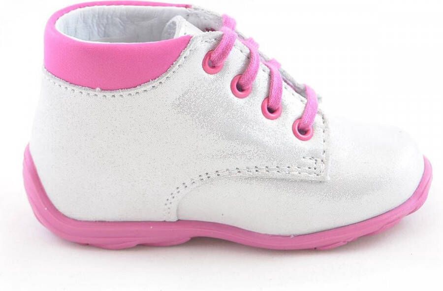 Renbut Zilveren leren meisjes schoenen