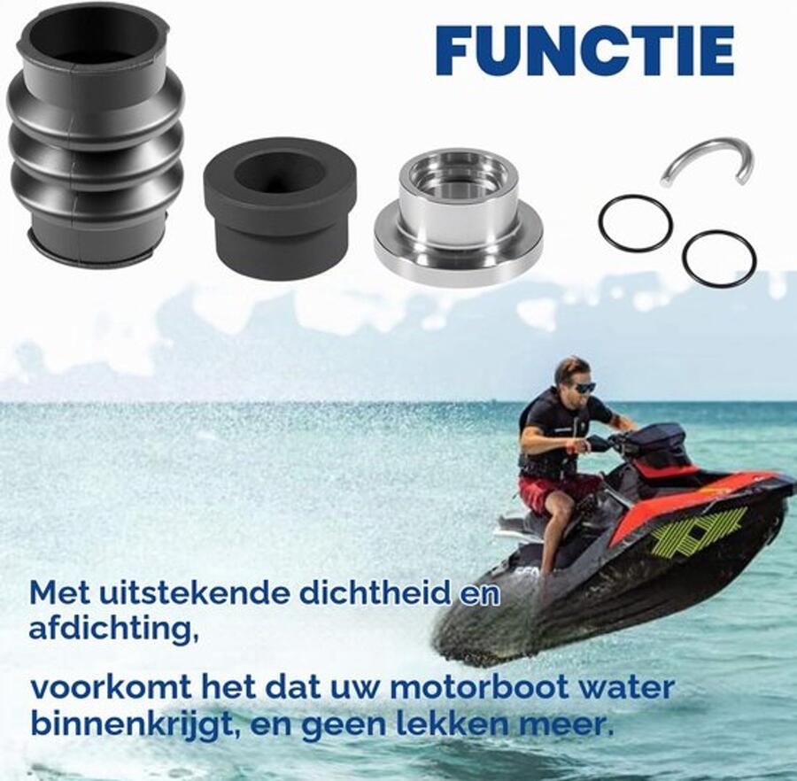 Reparatieset voor aandrijfassen met koolstofafdichting en slang compatibel met 717 720 787 800 951 motoren voor SPX XP GTX GSX GTI en Jet Boot