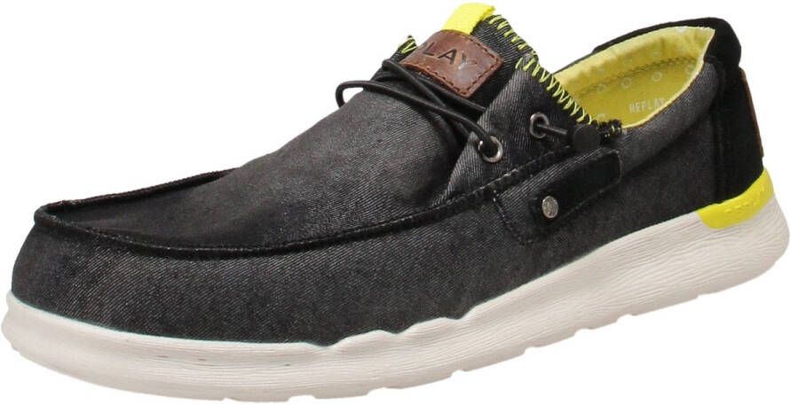 Replay Alcyon Denim GMM11 T Vrijetijdsschoenen voor heren Zwart