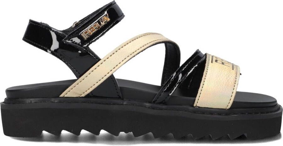 Replay Alicante Jr 6 Sandalen Meisjes Zwart
