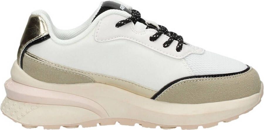Replay Athena JR-1 chunky sneakers wit beige Meisjes Imitatieleer Printopdruk 37